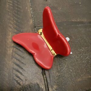 Nora Fleming A291 Red Butterfly mini - Limited Signing Release - NWT